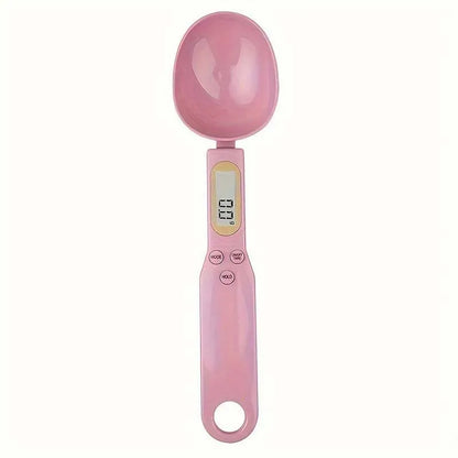Digital Measuring Spoon with Clear Display - Portable Scale Spoon for Pet Food, Tea, Milk Powder - Kitchen and Dorm Restaurant