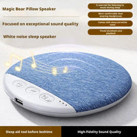 Mini Sleeping Bluetooth 5.4 Speaker Under Pillow Sound Machine With White Noise, 30/60/90 Min Timers, HiFi Stereo Sound