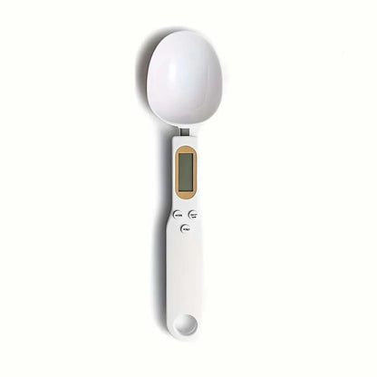 Digital Measuring Spoon with Clear Display - Portable Scale Spoon for Pet Food, Tea, Milk Powder - Kitchen and Dorm Restaurant