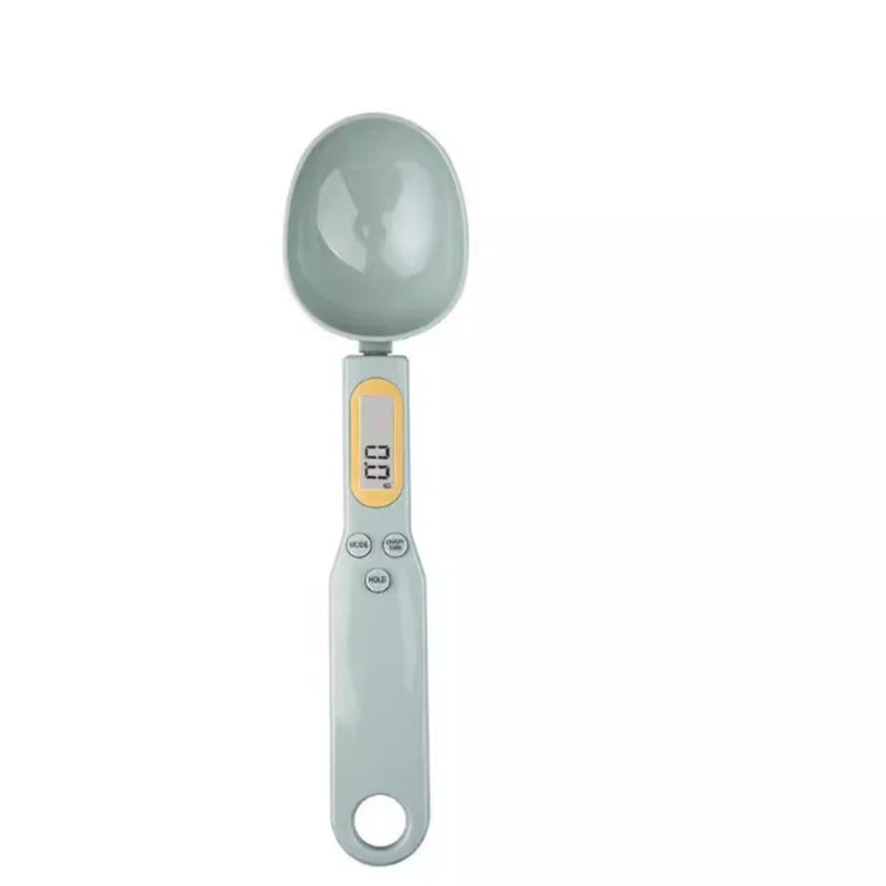 Digital Measuring Spoon with Clear Display - Portable Scale Spoon for Pet Food, Tea, Milk Powder - Kitchen and Dorm Restaurant